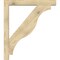 Ekena Millwork Funston Block Rough Sawn Bracket w/ Offset Brace, Douglas Fir, 6"W x 42"D x 48"H BKT0604X42X48FST05RDF - alternate 4